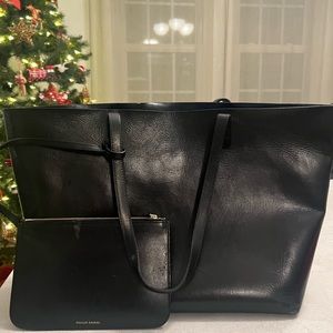 Mansur Gavriel large black tote